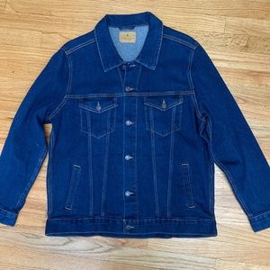 THREADFAST UNISEX NEW WITHOUT TAGS CLASSIC DENIM JACKET